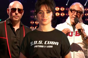 ¡PROTESTARON! Al ritmo de “Patria y vida” artistas hicieron un llamado a la libertad de Cuba en los Premios Juventud (+Video con el tema del momento)