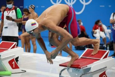 ¡ORGULLO! Alfonso Mestre ganó su prueba en los 400 metros libres y marcó nuevo récord nacional (su próxima prueba será el #27Jul)  (+Video)