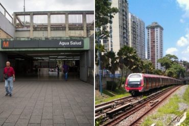 ¡LO MÁS RECIENTE! Cerrada estación Agua Salud del Metro de Caracas porque usuario ingresó a los rieles: Bomberos y paramédicos en el sitio (+Fotos) (+Video)