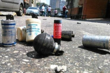 ¡LO QUE FALTABA! Denunciaron el lanzamiento de bombas lacrimógenas durante las primarias del PSUV (+Foto)