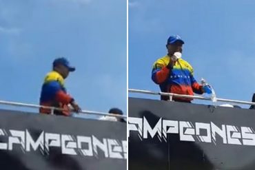 ¡VEA! Así se desplaza por La Guaira y Caracas la caravana con los atletas venezolanos que estuvieron en los JJOO de Tokyo 2020 (+Videos)