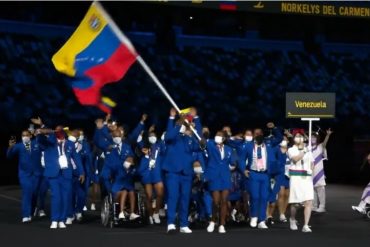 ¡ORGULLO CRIOLLO! Así se presentó la delegación venezolana en la apertura de los Juegos Paralímpicos de Tokyo 2020 (+Fotos) (+Video)