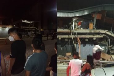 ¡VEA! Colapsó una estructura del Centro Comercial La Alcabala en Guatire: se especula que motivado a las intensas lluvias (+Fotos)