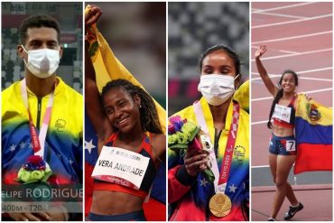 ¡ARRASANDO! “Cinco medallas en solo siete horas representan una gran alegría”: Guaidó celebró éxito de atletas paralímpicos en Tokio