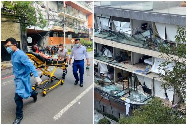 ¡LE CONTAMOS! Fuerte explosión en un apartamento de México dejó un fallecido y más de 20 heridos (+Videos)