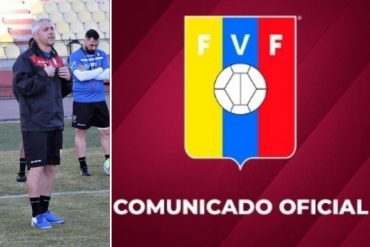 ¡LO MÁS RECIENTE! Martín Carrillo se despide de la Vinotinto sub-20 sin haber dirigido un partido (+Comunicado)