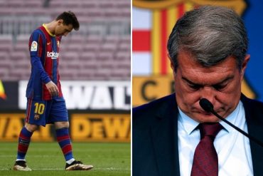 ¡LO MÁS RECIENTE! Las palabras del presidente del FC Barcelona tras la salida de Messi: «Leo quería quedarse, pero no hay margen salarial y no voy a hipotecar al club» (+Video)