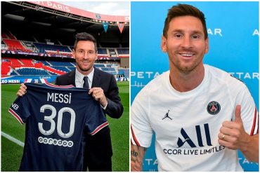 ¡LO ÚLTIMO! Lionel Messi usará la camiseta número ‘30’ en el París Saint-Germain (el futbolista rechazó la ‘10’ que le ofreció su amigo Neymar) (+Video)