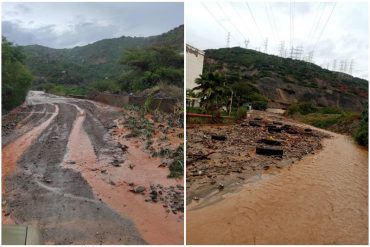 ¡ATENTOS! Fuertes lluvias ocasionan nuevos desbordamientos en La Guaira este #30Ago: se han registrado más de 100 derrumbes (+Videos)