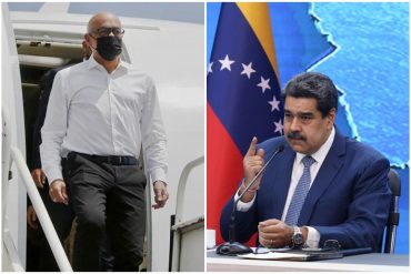 ¡AH, OK! Maduro ordenó a Jorge Rodríguez que “lleve un dossier” a México para que “muestre las pruebas de la conspiración” contra la negociación (+Video)