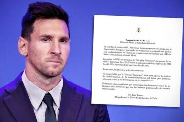 ¡CONTROVERSIAL! Un grupo de socios del FC Barcelona presentó una demanda para evitar que Leo Messi firme con el París Saint-Germain (+Comunicado)