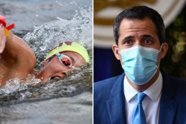 ¡LO DIJO! «Gracias por representarnos y no rendirte»: el sentido mensaje de Guaidó a Paola Pérez, tras quedar en la posición 20 en aguas abiertas en los JJOO de Tokio 2020