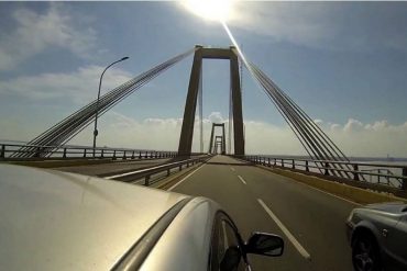 El puente sobre el lago de Maracaibo preocupa a expertos por “los posibles daños existentes en la estructura” y el chavismo lo ve mejor que nunca