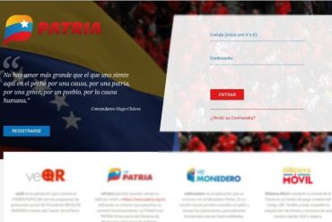 Régimen de Maduro actualiza montos del Sistema Patria y entrega los primeros bonos de agosto