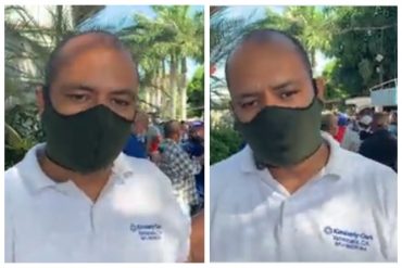 ¡FRONTAL! Hecho en revolución: trabajadores de Kimberly Clark protestaron para exigir la destitución del gerente y la restitución de beneficios (+Video)