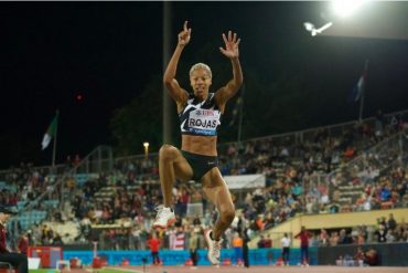 ¡FUERA DE ESTE PLANETA! Yulimar Rojas logró la mejor marca e impuso un nuevo récord en salto triple en la Diamond League de Lausana (+Video)