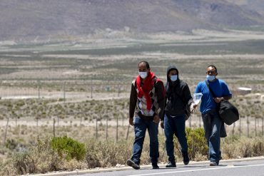 ¡SEPA! Se volcó camioneta en zona de pasos clandestinos entre Bolivia y Chile, un venezolano herido: el conductor perdió el control y chocó contra un cerro (+Video)