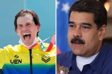 ¡SE LA MOSTRAMOS! La conversación entre Daniel Dhers y Maduro tras la medalla olímpica del atleta: “Cuente conmigo si quiere desarrollar el deporte” (+Videos)