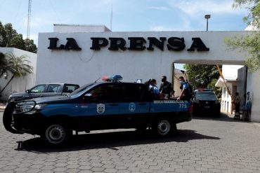 ¡PERSECUCIÓN! Régimen de Daniel Ortega ordenó el allanamiento del diario opositor La Prensa (lo acusa de fraude aduanero y lavado de activos)