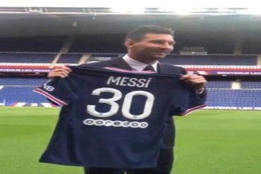 ¡SEPA! Esta es la historia que está detrás del número ‘30’ en la camiseta con la que Lionel Messi jugará en el París Saint-Germain por 2 años