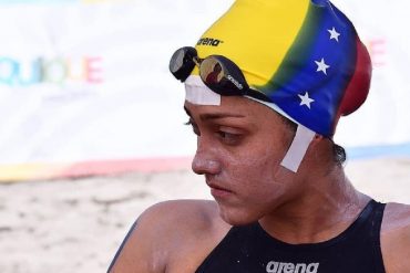 ¡ENTÉRESE! La nadadora Paola Pérez compite este #3Ago en aguas abiertas en Tokio: recaudó fondos con un GoFundMe y se fue del país en busca de mejores piscinas