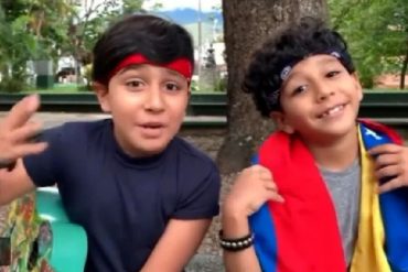 ¡HERMOSA! La emotiva canción viral de 2 niños venezolanos en homenaje a los medallistas olímpicos de Venezuela (+Videos)