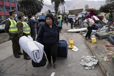 ¡LE CONTAMOS! CIDH condena desalojo violento contra migrantes venezolanos en Chile y pide al gobierno tomar medidas para eliminar “prácticas de xenofobia”