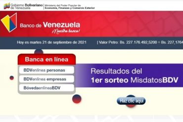 ¡Y SIGUE LA LOCURA! Tras una semana de fallas, Banco de Venezuela advierte a usuarios que podrían no visualizar algunas operaciones (+Detalles)