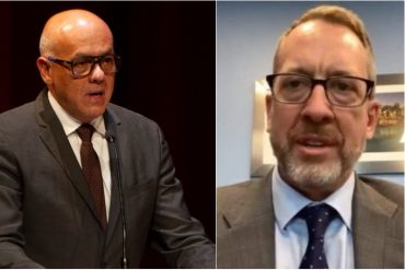 ¡AH, OK! Jorge Rodríguez acusó a James Story de “insultar” la mesa de negociación: “Jamás atenderemos una agenda que intente imponer”