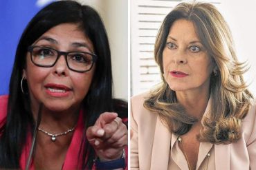 ¡LE CONTAMOS! Delcy Eloína rechazó declaraciones de la vicepresidenta colombiana sobre el diálogo en México: “Ocúpese de sus asuntos”