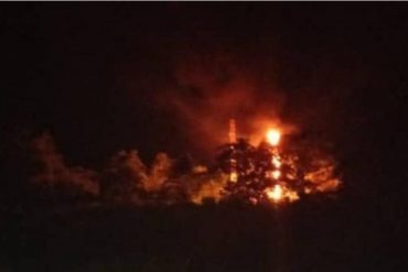 ¡LO MÁS RECIENTE! Reportan que explotó válvula de poliducto de combustible propiedad de Pdvsa en Yaracuy este #29Sep
