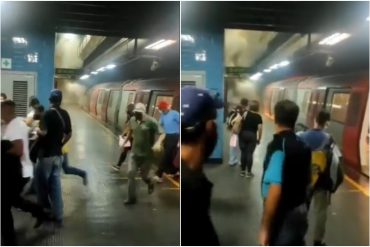 ¡VEA! Reportaron nueva explosión de un tren en una estación del Metro de Caracas este #26Sep (+Video)