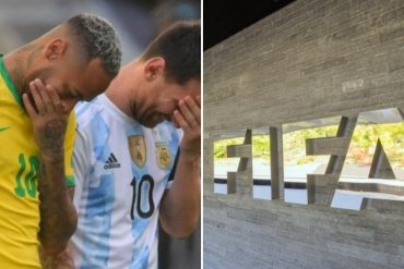 ¡SEPA! La FIFA abre procesos disciplinarios a las Federaciones de Brasil y Argentina por suspensión del partido de las Elimiatorias al Mundial de Catar 2022 (+Comunicado)