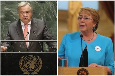 ¡AY, PAPÁ! Otro tablazo contra el régimen: Guterres y Bachelet denuncian “intimidación y represalias” contra ONG en Venezuela