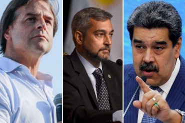 ¡SE LE FUE LA PINZA! Maduro dice que los presidentes de Uruguay y Paraguay le tienen «miedo»: «Se quedaron callados» (+Video)