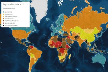 ¡ENTÉRESE! Venezuela encabeza el mapa de los países más peligrosos de Latinoamérica en 2021