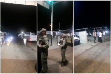 ¿QUÉ PASÓ, NICO? “Sigue la matraca de la GNB a los conductores”: Afectados denuncian atropellos de militares en alcabala de Clarines (+Video)