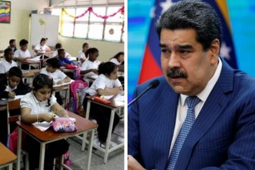 ¡ATENCIÓN! Maduro anunció que este #16Sep comienza el año escolar: adelantó que vienen más anuncios para orientar a padres y representantes (+Detalles)