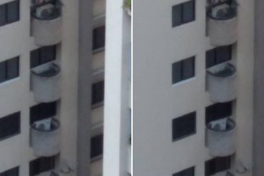 ¡UNA VERDADERA TRAGEDIA! Un hombre en El Hatillo sufre una crisis respiratoria, busca aire y cae al vacío, desde un balcón, tras desmayarse (+Detalles)