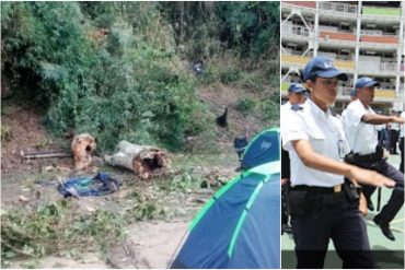 ¡TERRIBLE! Estudiante de la UNES murió aplastado por un árbol mientras realizaba curso de operadores tácticos en El Junquito