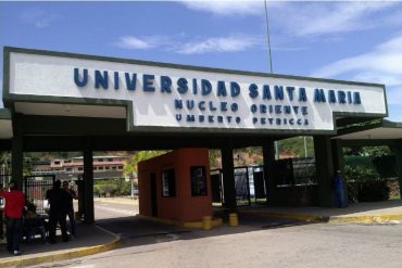 ¡LEA! Estudiantes de la Universidad Santa María rechazan el exagerado aumento del semestre: «El panorama solo se torna más oscuro»