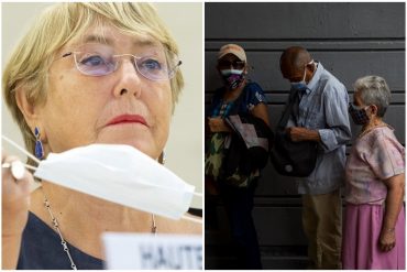 ¡LE MOSTRAMOS! El momento en el que Bachelet le echó en cara al régimen de Maduro que hay pocas vacunas contra el COVID-19 en Venezuela (+Video)