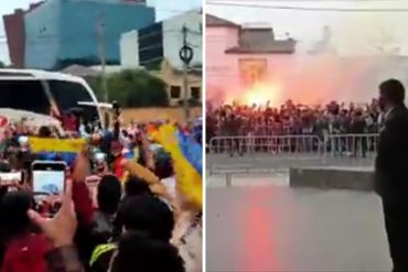 ¡ORGULLOSOS! “Las calles de Lima se vistieron de Vinotinto”: así es como venezolanos en Perú mostraron apoyo a su selección este #5Sep (+Videos)