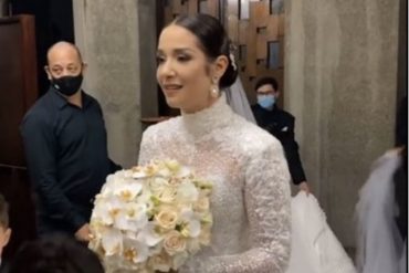 ¡ASÍ LO DIJO! La emotiva revelación de Daniela Alvarado sobre su boda: “Cuando iba caminando al altar sentía a mi papá a mi lado”