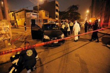 ¡TERRIBLE! Asesinan a un prestamista venezolano en Perú: fue interceptado por presuntos sicarios a bordo de tres motos