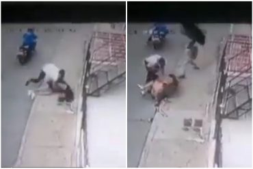 ¡LE MOSTRAMOS! Madre venezolana fue salvada de intento de robo en Colombia por su hijo de 8 años de edad (+Video)