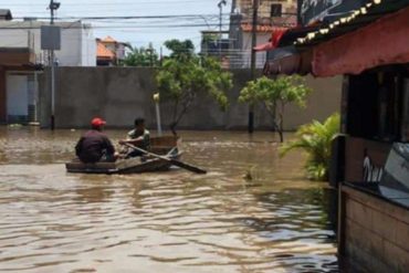 ¡LAMENTABLE! Dos muertos y más de 1500 familias afectadas tras desborde del río Neverí en Anzoátegui