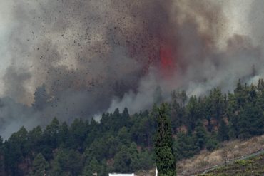 ¡ENTÉRESE! Reportan más de 350 evacuados y viviendas afectadas tras la erupción volcánica en La Palma (+Videos)