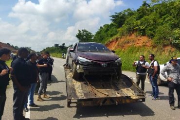 ¡ATROZ! Delincuentes se disfrazaron de policías, instalaron una falsa alcabala y mataron a dos efectivos del Cicpc en Río Chico