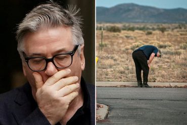 ¡VEA! El momento de consternación que vivió Alec Baldwin después de matar accidentalmente a la directora de fotografía con un arma de utilería (+Fotos)